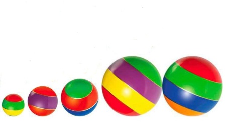 Купить Мячи резиновые (комплект из 5 мячей различного диаметра) в Буе 